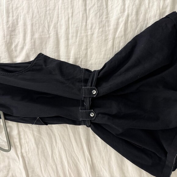 Free People Sunset Sail Romper, Black, Size S - Picture 2 of 4